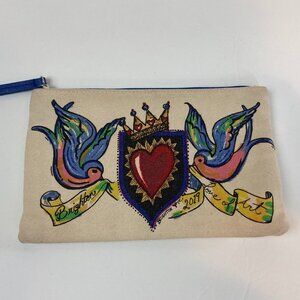 Brighton Canvas Pouch Cosmetic Bag